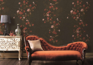 Couch table room wallpaper lamp - annabel kidston free wallpaper