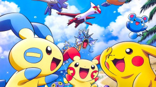 Pokemon flying sky plane background - the sky together free wallpaper
