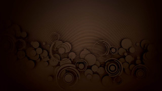 Brown circles lines black background - circle free wallpaper for desktop