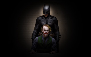 Man suit joker mask dark - epic scene free wallpaper for desktop