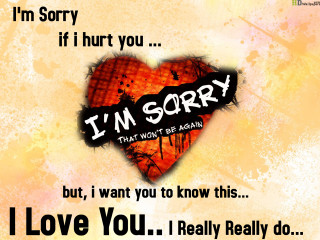 Heart shaped apology note torn - piece of paper free wallpaper