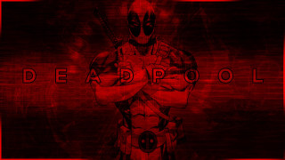 Deadpool character holding gun red - a deadpool character holding free wallpaper