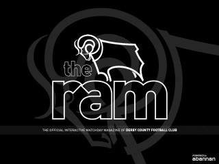 Ram logo black background white - a white font free wallpaper