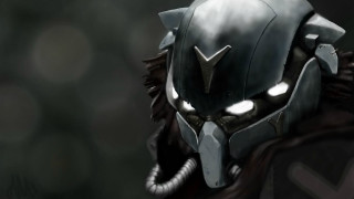 Man helmet large face black - a man in a helmet free wallpaper