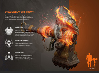 Dragon slayer proxix weapon fire - new sculpture free wallpaper