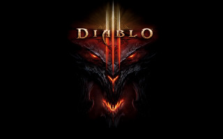 Demonic face dark background diablo - red light free wallpaper for desktop