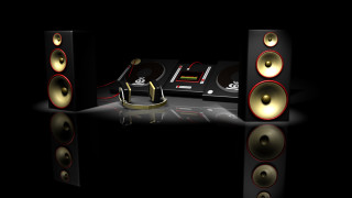 Speakers remote control black background - a remote control free wallpaper