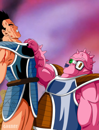 Man pink monster sword cartoon - his other hand free wallpaper for mobile