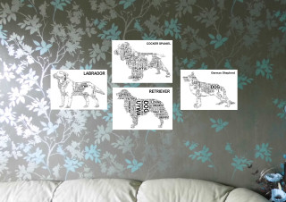 Living room white couch dog - catrin g grosse free wallpaper