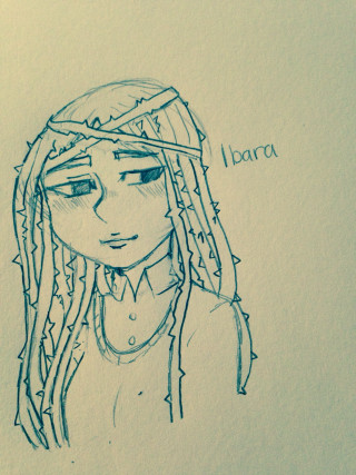 Girl long hair crown leaves - dada free wallpaper for mobile