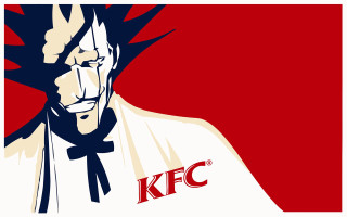 Mohawk man kfc shirt stylized - image of a man free wallpaper