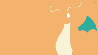 Cartoon woman umbrella man hat - her hand and a man in the background free wallpaper