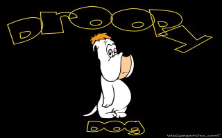 Cartoon dog yellow nose black - a cartoon dog free wallpaper