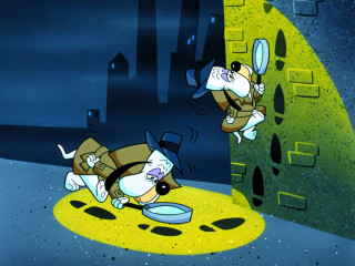 Cartoon character falling yellow platform - art spiegelman free wallpaper