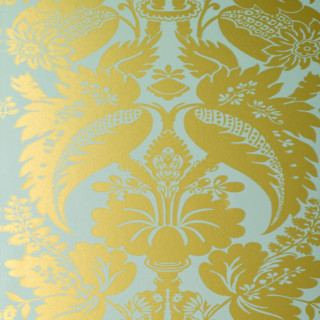 Yellow white wallpaper pattern side - exquisite detail free wallpaper