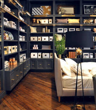 Bedroom bed bookshelf corner lamp - area free wallpaper for tablet