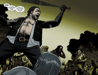 Man sword crowd comic strip - a comic free wallpaper