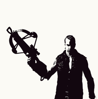 Man skateboard camera silhouette monochrome - free sci-fi wallpaper for tablet