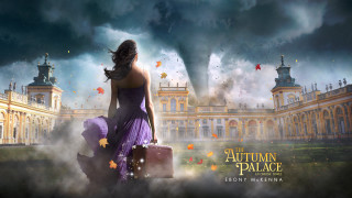 Woman purple dress suitcase building - a purple dress holding free wallpaper