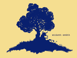 Blue tree yellow background quote - elwood h. smith free wallpaper
