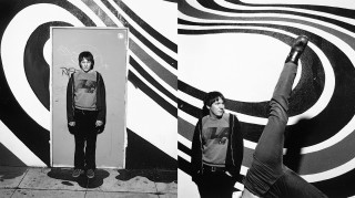 Man standing wall painting another - a door free wallpaper for desktop