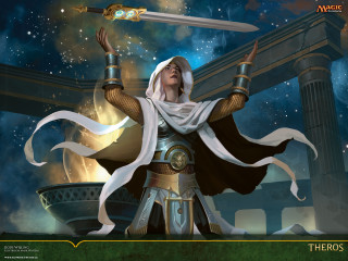 Woman white outfit sword sky - a white outfit holding free wallpaper