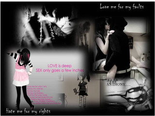 Girl pink dress collage black - a collage of photos free wallpaper