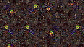 Colorful pattern shapes vibrant design 2 - kinetic pointillism free wallpaper