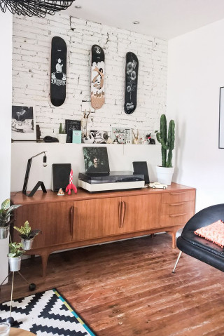 Room desk interior furniture workspace 2 - clean free wallpaper for mobile