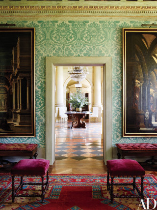 Hallway painting bench rug floor - gaudy free wallpaper for mobile