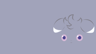 Cartoon bigeyes shortcut graybackground pinkeyeball - a short haircut free wallpaper for desktop