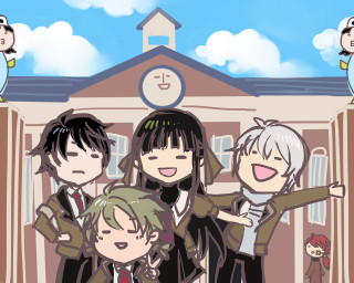 Clocktower school group manga beach - vancouver school free wallpaper