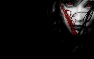 Woman blood face blood face - a knife free wallpaper for desktop