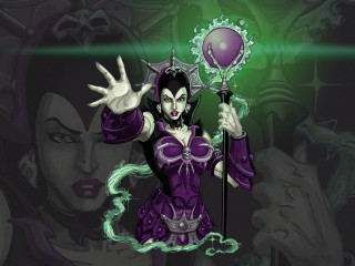 Cartoon character wand ball green - a cartoon character holding free wallpaper