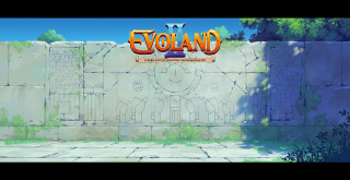 Cartoon wall sign evland building - 2 d game art free wallpaper