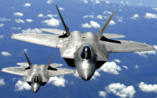 Fighter jets flying sky above 4 - the sky above the clouds free wallpaper