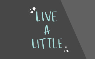 Black white photo live a - micro free wallpaper for desktop