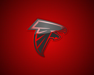 Red black atlanta football logo - arrow free wallpaper for desktop