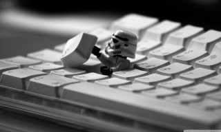 Lego stormtrooper keyboard star wars - a star wars character free wallpaper