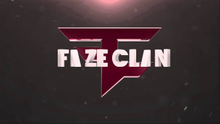 Faze clan red white logo - octane rendering free wallpaper