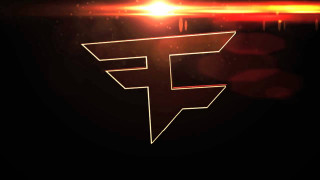 Logo f dark light red - octane rendering free wallpaper