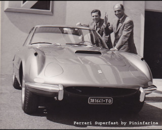 Two men sports car building - 1 9 6 0 s free wallpaper