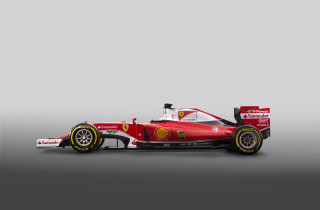 Red race car white front 2 - a red race car free wallpaper