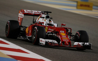 Red race car night track - a red race car free wallpaper