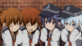 Anime girls hats ponytail sailor - one girl free wallpaper for desktop