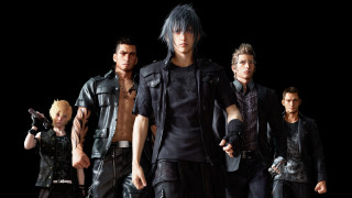 Men group black background gun - free anime wallpaper for desktop