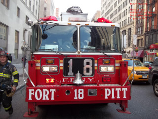 Fire truck street fireman tilt - a fire truck free wallpaper