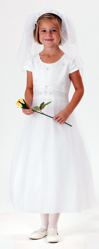 Little girl white dress holding - little free wallpaper for mobile