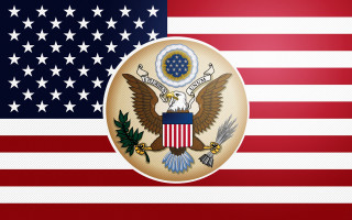 Flag seal star spangled bottom - a seal free wallpaper