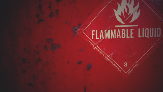 Flammable liquid sign fire extinguisher - the other side free wallpaper for desktop
